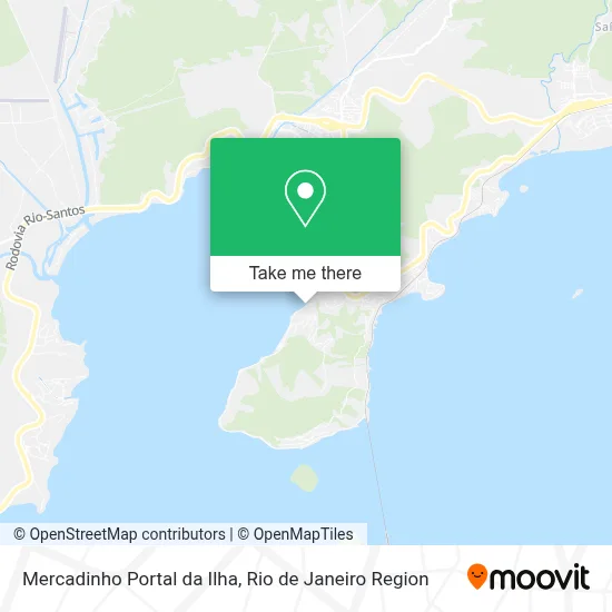 Mercadinho Portal da Ilha map
