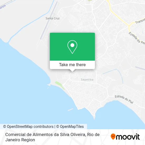 Comercial de Alimentos da Silva Oliveira map