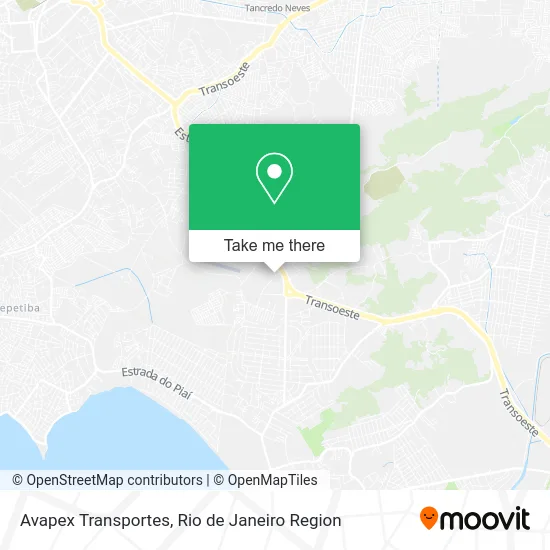 Avapex Transportes map