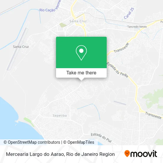 Mercearia Largo do Aarao map