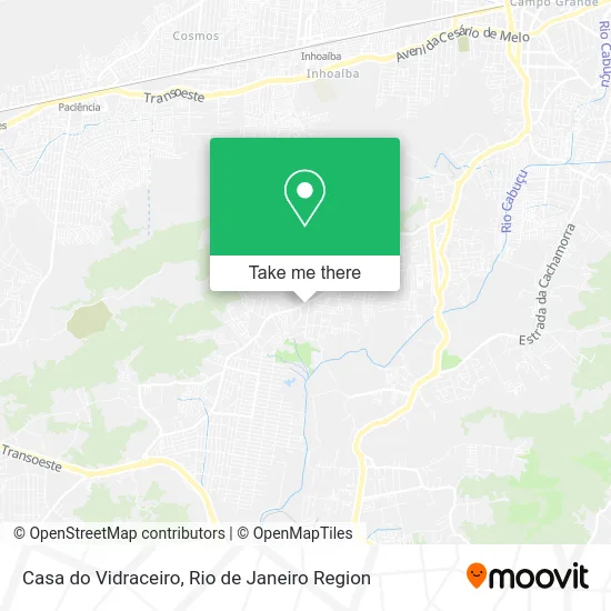 Casa do Vidraceiro map