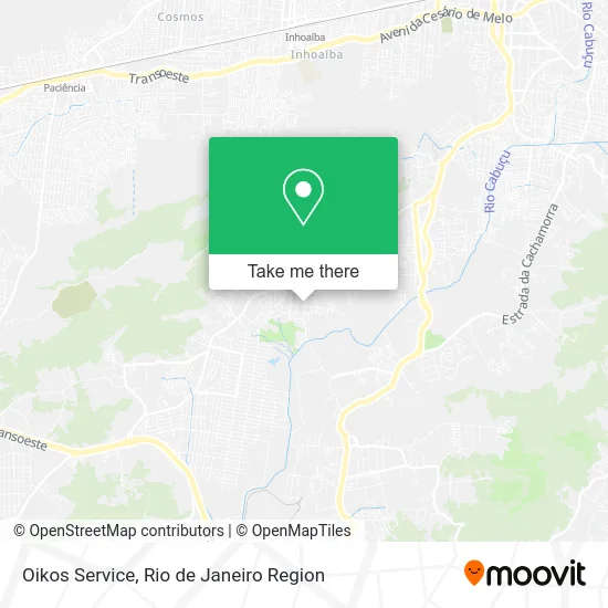 Oikos Service map