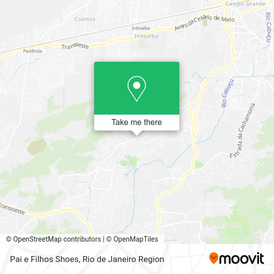 Pai e Filhos Shoes map