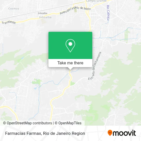 Farmacias Farmax map