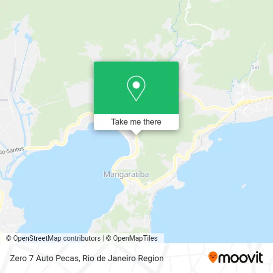 Zero 7 Auto Pecas map