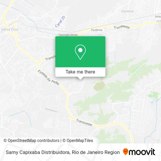 Samy Capixaba Distribuidora map