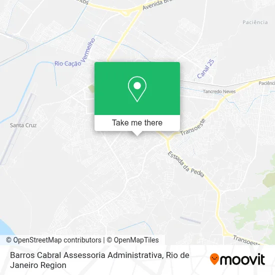 Barros Cabral Assessoria Administrativa map
