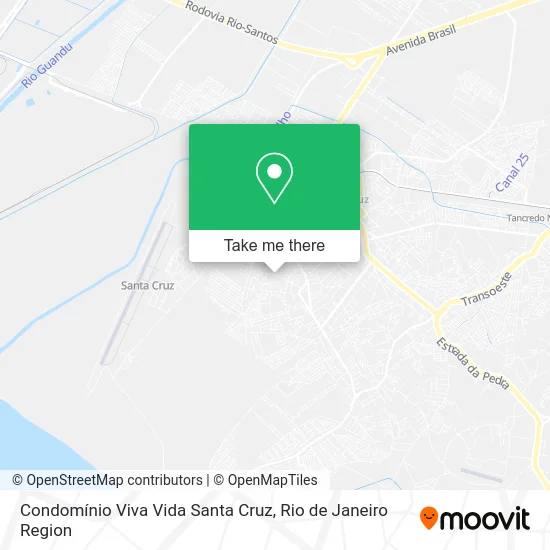 Condomínio Viva Vida Santa Cruz map