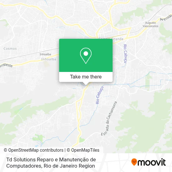 Td Solutions Reparo e Manutenção de Computadores map