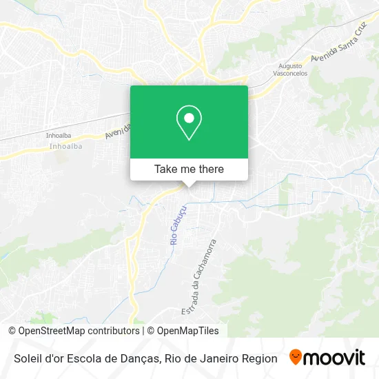 Soleil d'or Escola de Danças map