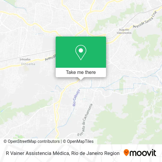 R Vainer Assistencia Médica map