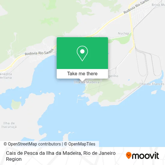 Cais de Pesca da Ilha da Madeira map