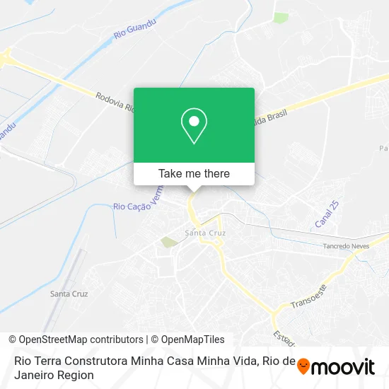 Rio Terra Construtora Minha Casa Minha Vida map