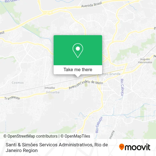 Santi & Simões Servicos Administrativos map