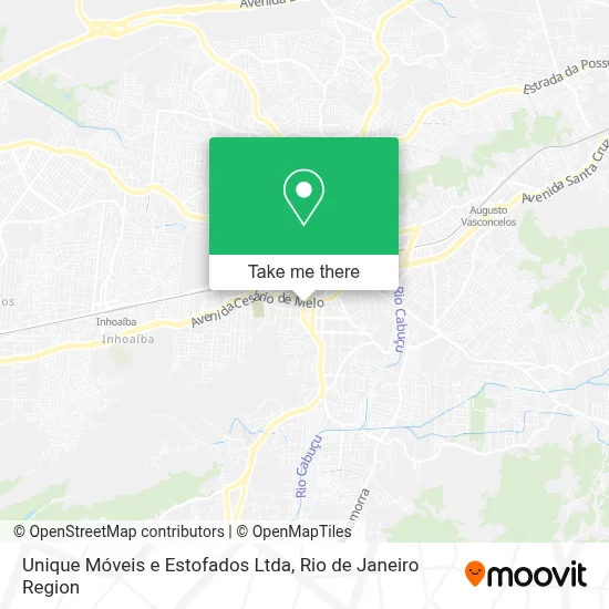 Unique Móveis e Estofados Ltda map