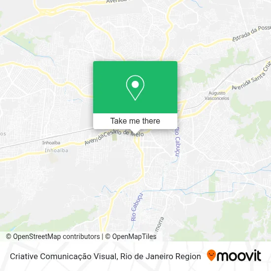 Criative Comunicação Visual map