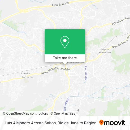 Luís Alejandro Acosta Saltos map