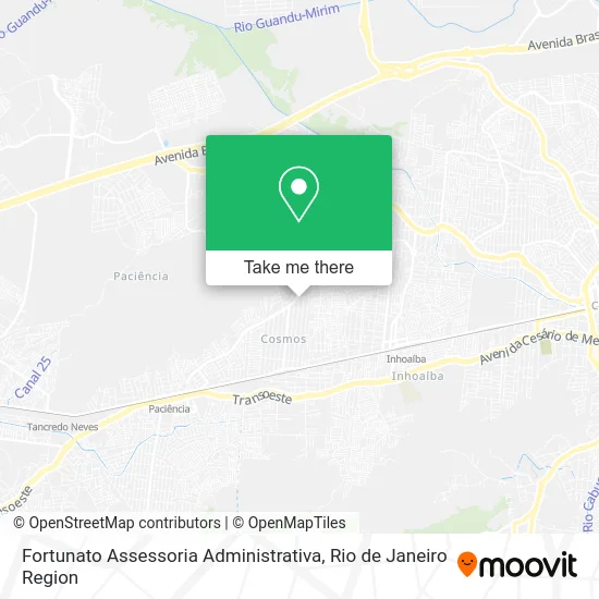 Fortunato Assessoria Administrativa map