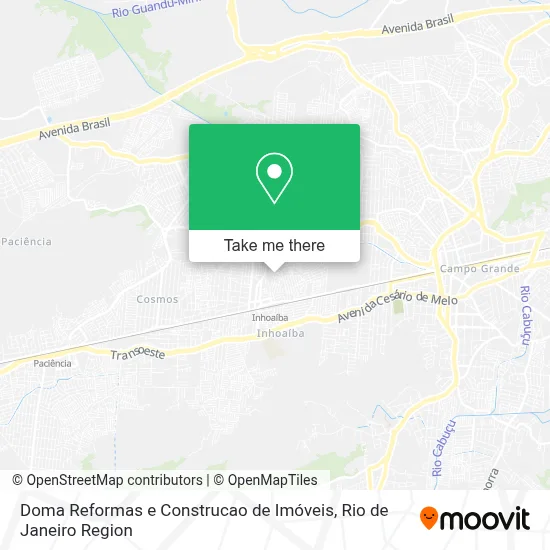 Doma Reformas e Construcao de Imóveis map