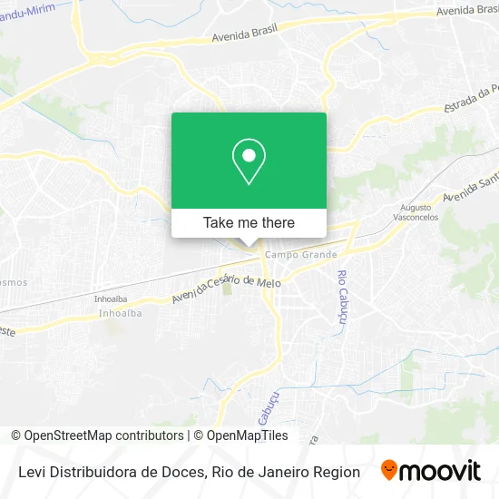 Levi Distribuidora de Doces map