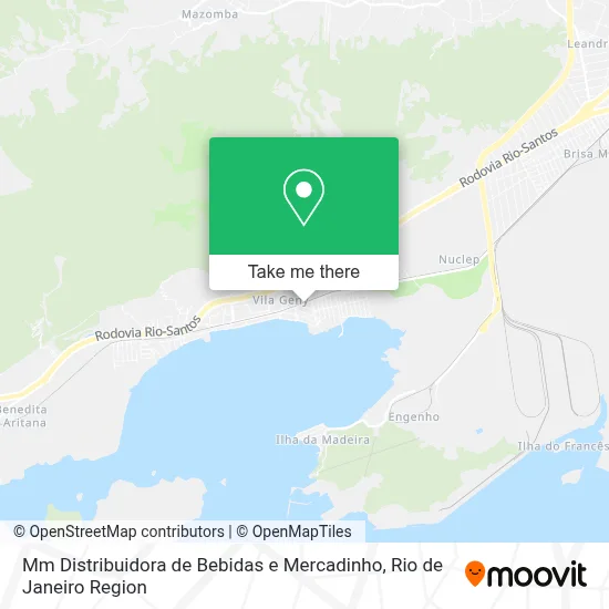 Mm Distribuidora de Bebidas e Mercadinho map