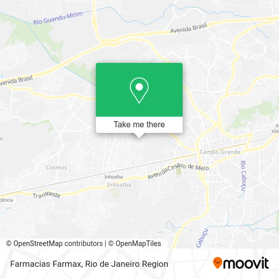 Farmacias Farmax map