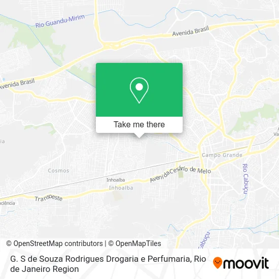 G. S de Souza Rodrigues Drogaria e Perfumaria map