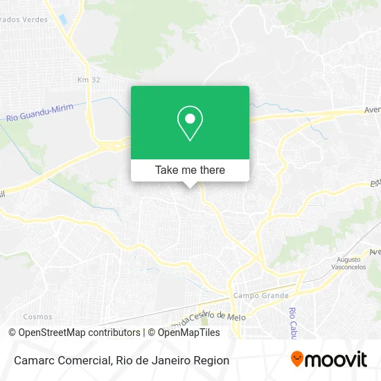 Camarc Comercial map