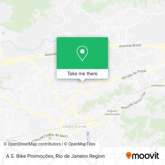 A.S. Bike Promoções map