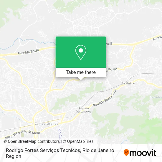 Rodrigo Fortes Serviços Tecnicos map