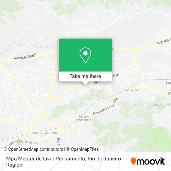 Mpg Master de Livre Pensamento map