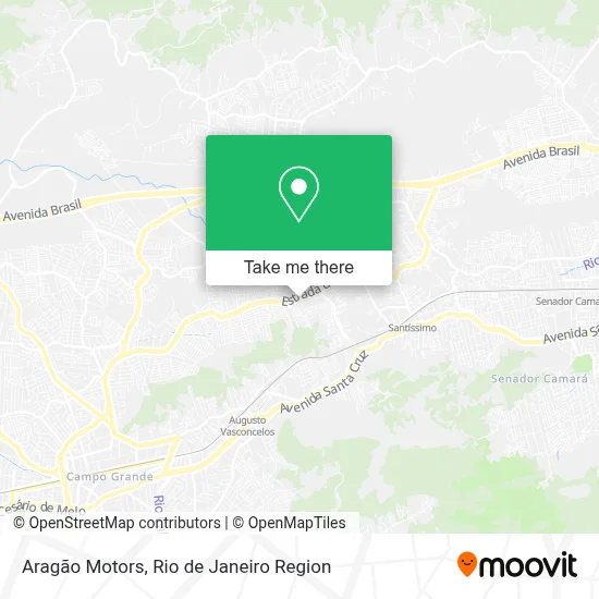 Aragão Motors map