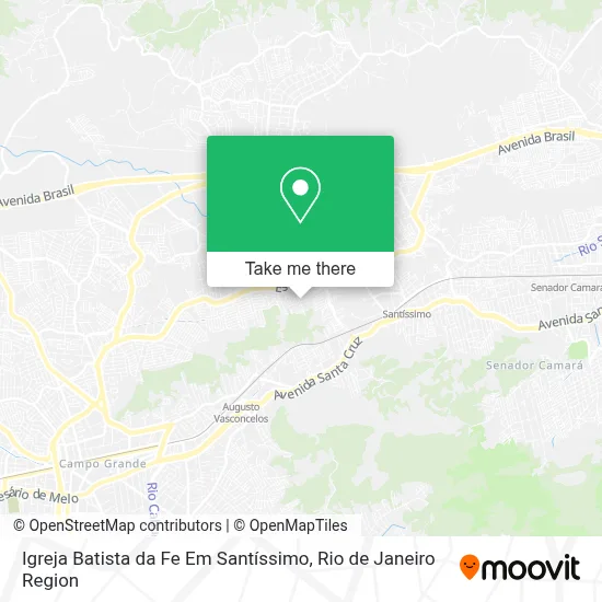 Igreja Batista da Fe Em Santíssimo map