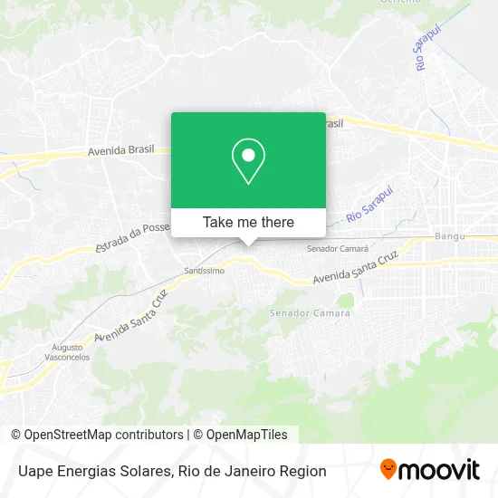 Uape Energias Solares map
