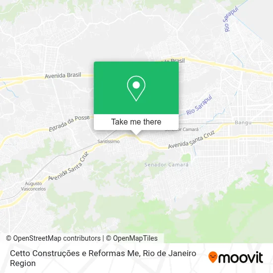Cetto Construções e Reformas Me map
