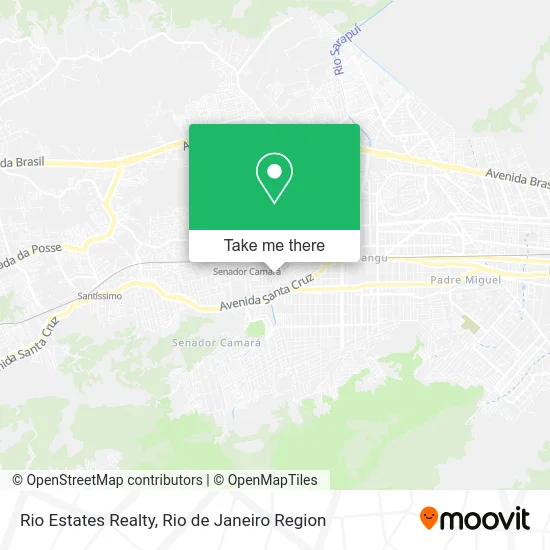 Rio Estates Realty map