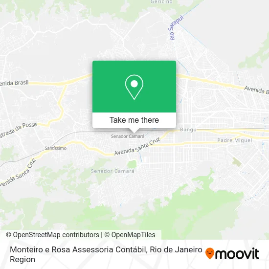 Monteiro e Rosa Assessoria Contábil map