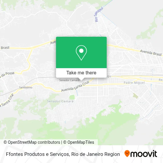 Ffontes Produtos e Serviços map