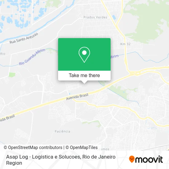 Asap Log - Logística e Solucoes map