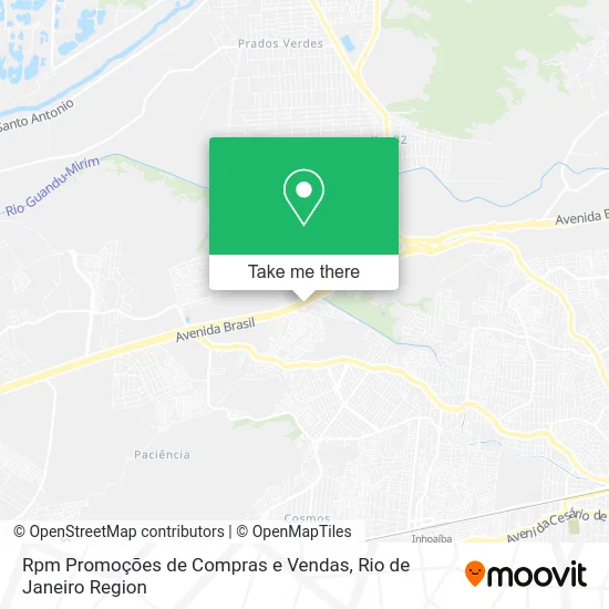 Rpm Promoções de Compras e Vendas map