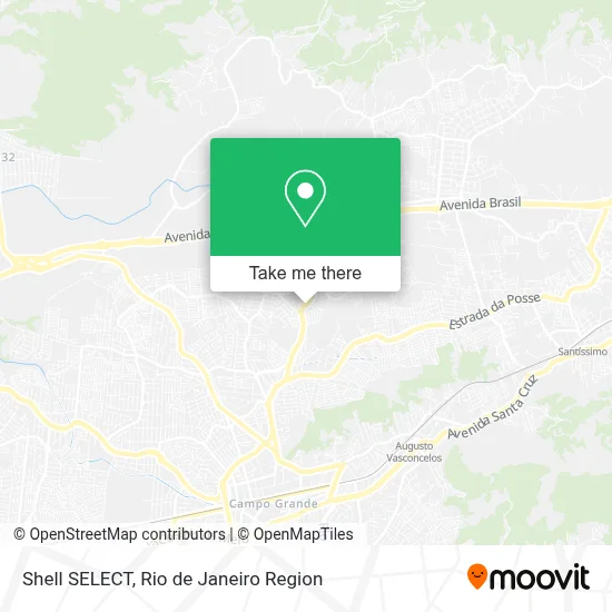 Shell SELECT map