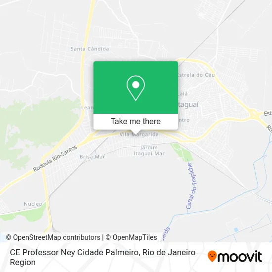 CE Professor Ney Cidade Palmeiro map