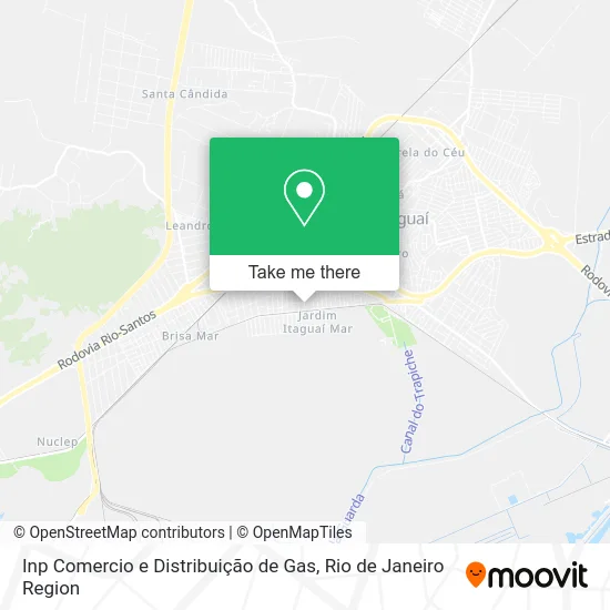 Inp Comercio e Distribuição de Gas map