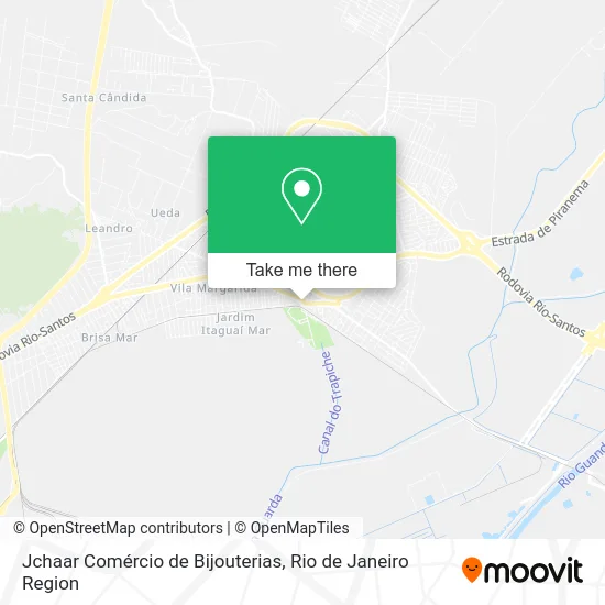 Jchaar Comércio de Bijouterias map