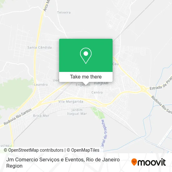 Jm Comercio Serviços e Eventos map