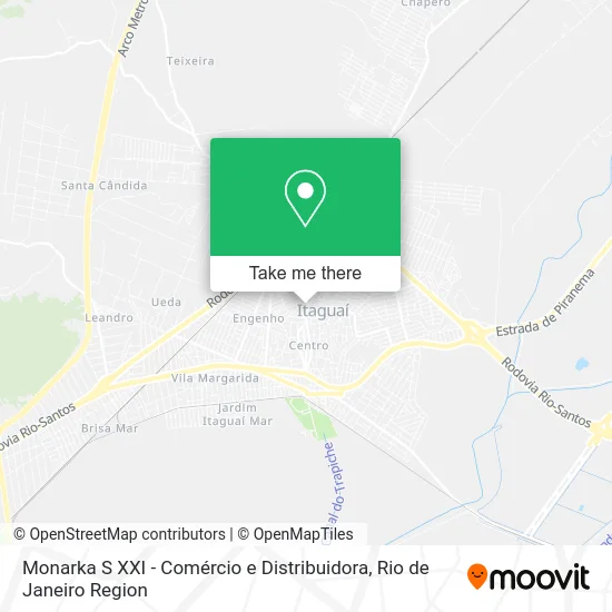 Monarka S XXI - Comércio e Distribuidora map