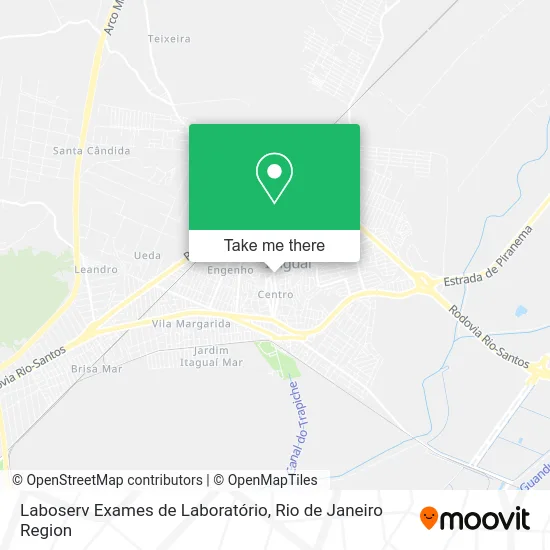 Laboserv Exames de Laboratório map