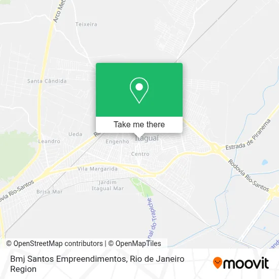 Bmj Santos Empreendimentos map