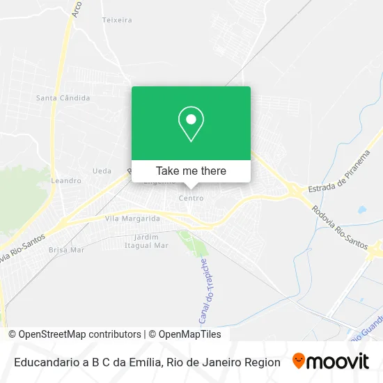 Educandario a B C da Emília map