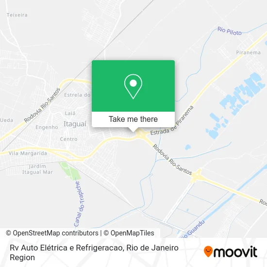 Rv Auto Elétrica e Refrigeracao map